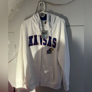 Kansas state zip up jacket
